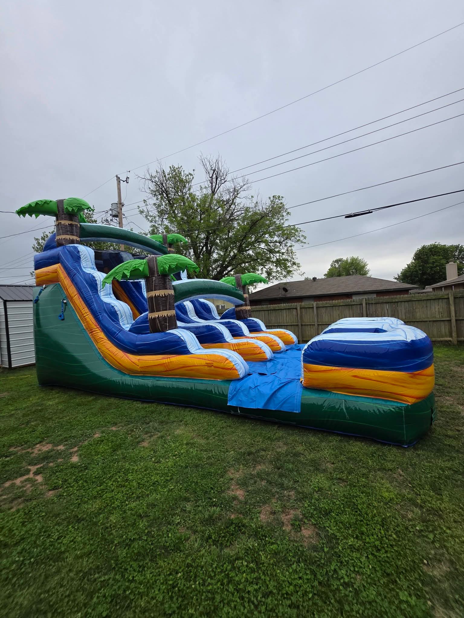 Tropical Splash Double Slide